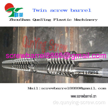 Bimetall Twin Schraube und Fass